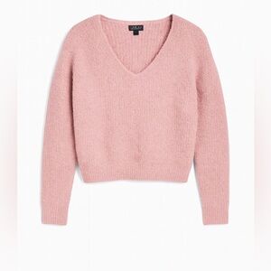 Wild Fable Soft Pink V-Neck Sweater